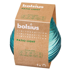 Свеча Bolsius в стекле divine earth 9,4х9,1 см небо