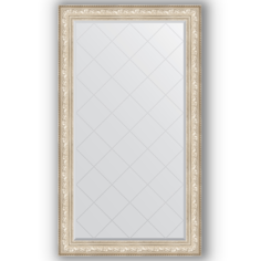 Зеркало в багетной раме Evoform серебро 100x175 см