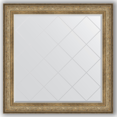 Зеркало в багетной раме Evoform античная бронза 110x110 см