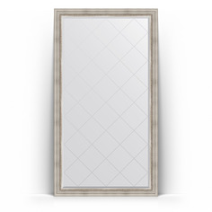 Зеркало в багетной раме Evoform римское серебро 111x201 см (BX 6358)