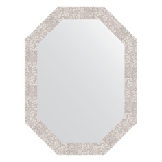 Зеркало в багетной раме Evoform - соты алюминий 70 mm 62x82 cm
