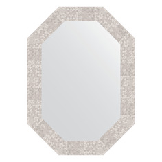 Зеркало в багетной раме Evoform - соты алюминий 70 mm 52x72 cm