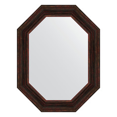 Зеркало в багетной раме Evoform - темный прованс 99 mm 69x89 cm
