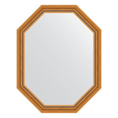 Зеркало в багетной раме Evoform - светло-коричневое 70 mm 73x93 cm