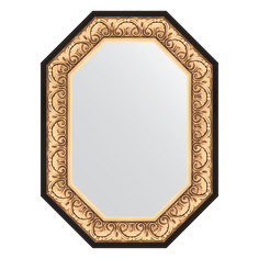 Зеркало в багетной раме Evoform - барокко золото 106 mm 60x80 cm