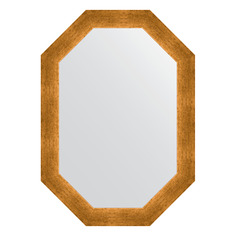 Зеркало в багетной раме Evoform - травленое золото 59 mm 50x70 cm