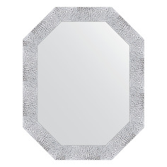 Зеркало в багетной раме Evoform - чеканка белая 70 mm 57x72 cm