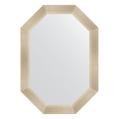Зеркало в багетной раме Evoform - травленое серебро 59 mm 50x70 cm