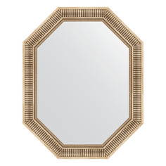 Зеркало в багетной раме Evoform - серебряный акведук 93 mm 77x97 cm