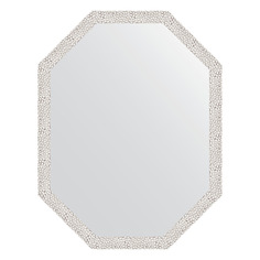 Зеркало в багетной раме Evoform - чеканка белая 46 mm 68x88 cm