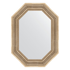 Зеркало в багетной раме Evoform - серебряный акведук 93 mm 57x77 cm