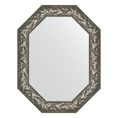 Зеркало в багетной раме Evoform - византия серебро 99 mm 68x88 cm