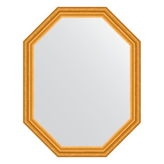 Зеркало в багетной раме Evoform - состаренное золото 67 mm 72x92 cm