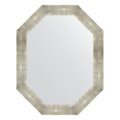 Зеркало в багетной раме Evoform - алюминий 90 mm 76x96 cm