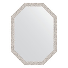 Зеркало в багетной раме Evoform - мозаика хром 46 mm 58x78 cm