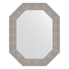 Зеркало в багетной раме Evoform - чеканка серебряная 90 mm 61x76 cm