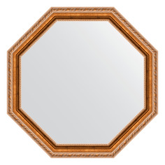 Зеркало в багетной раме Evoform - версаль бронза 64 mm 67x67 cm