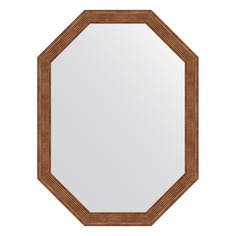Зеркало в багетной раме Evoform - сухой тростник 51 mm 59x79 cm
