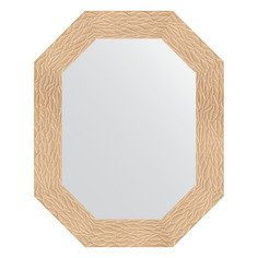 Зеркало в багетной раме Evoform - золотые дюны 90 mm 61x76 cm