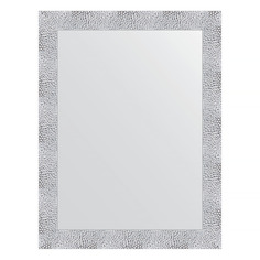 Зеркало в багетной раме Evoform - чеканка белая 70 mm 67x87 cm