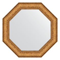 Зеркало в багетной раме Evoform - медный эльдорадо 73 mm 58x58 cm