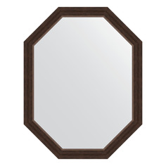 Зеркало в багетной раме Evoform - палисандр 62 mm 71x91 cm