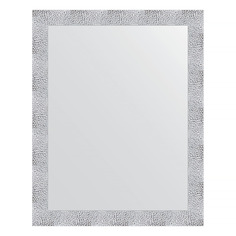 Зеркало в багетной раме Evoform - чеканка белая 70 mm 77x97 cm
