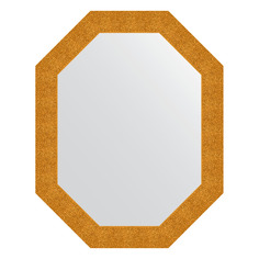 Зеркало в багетной раме Evoform - чеканка золотая 90 mm 76x96 cm
