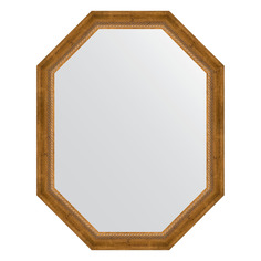 Зеркало в багетной раме Evoform коричневое 70 mm 73x93 cm