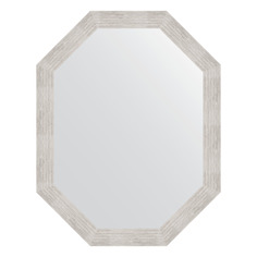 Зеркало в багетной раме Evoform - серебряный дождь 70 mm 72x92 cm