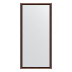 Зеркало в багетной раме Evoform - махагон с орнаментом 50 mm 73x153 cm