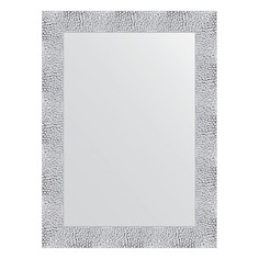 Зеркало в багетной раме Evoform - чеканка белая 70 mm 57x77 cm