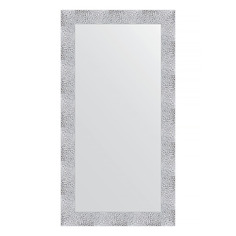 Зеркало в багетной раме Evoform - чеканка белая 70 mm 57x107 cm