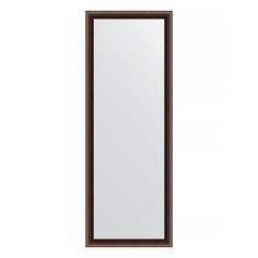 Зеркало в багетной раме Evoform - махагон с орнаментом 50 mm 53x143 cm
