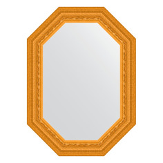 Зеркало в багетной раме Evoform - сусальное золото 80 mm 54x74 cm