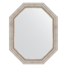 Зеркало в багетной раме Evoform - римское серебро 88 mm 76x96 cm