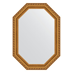 Зеркало в багетной раме Evoform - золотой акведук 61 mm 50x70 cm