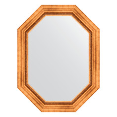 Зеркало в багетной раме Evoform - римское золото 88 mm 66x86 cm