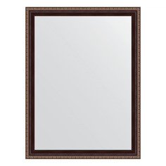 Зеркало в багетной раме Evoform - махагон с орнаментом 50 mm 63x83 cm