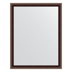 Зеркало в багетной раме Evoform - махагон с орнаментом 50 mm 73x93 cm