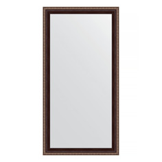 Зеркало в багетной раме Evoform - махагон с орнаментом 50 mm 53х103 cm