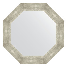 Зеркало в багетной раме Evoform - алюминий 90 mm 71x71 cm