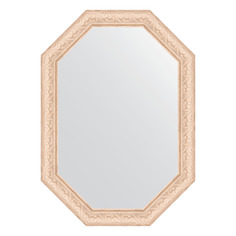 Зеркало в багетной раме Evoform - беленый дуб 57 mm 50x70 cm