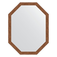 Зеркало в багетной раме Evoform - сухой тростник 51 mm 69x89 cm