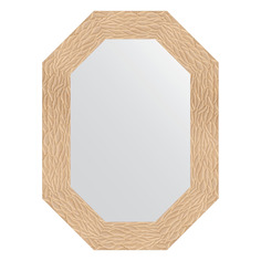 Зеркало в багетной раме Evoform - золотые дюны 90 mm 56x76 cm