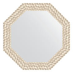 Зеркало в багетной раме Evoform - перламутровые дюны 89 mm 77x77 cm