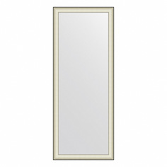 Зеркало в багетной раме Evoform Exclusive-G белая кожа 79х200 см (BX 6041)