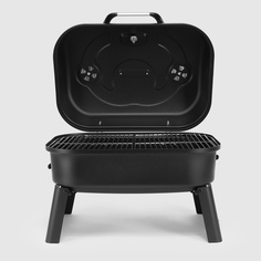 Гриль барбекю угольный Guruss BBQ мобил go черный
