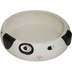Миска для животных Foxie Puppy белая 15,5х4,5 см 340 мл
