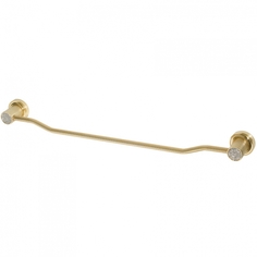 Держатель для полотенца Boheme Royal Cristal золотой 63х6х6 см